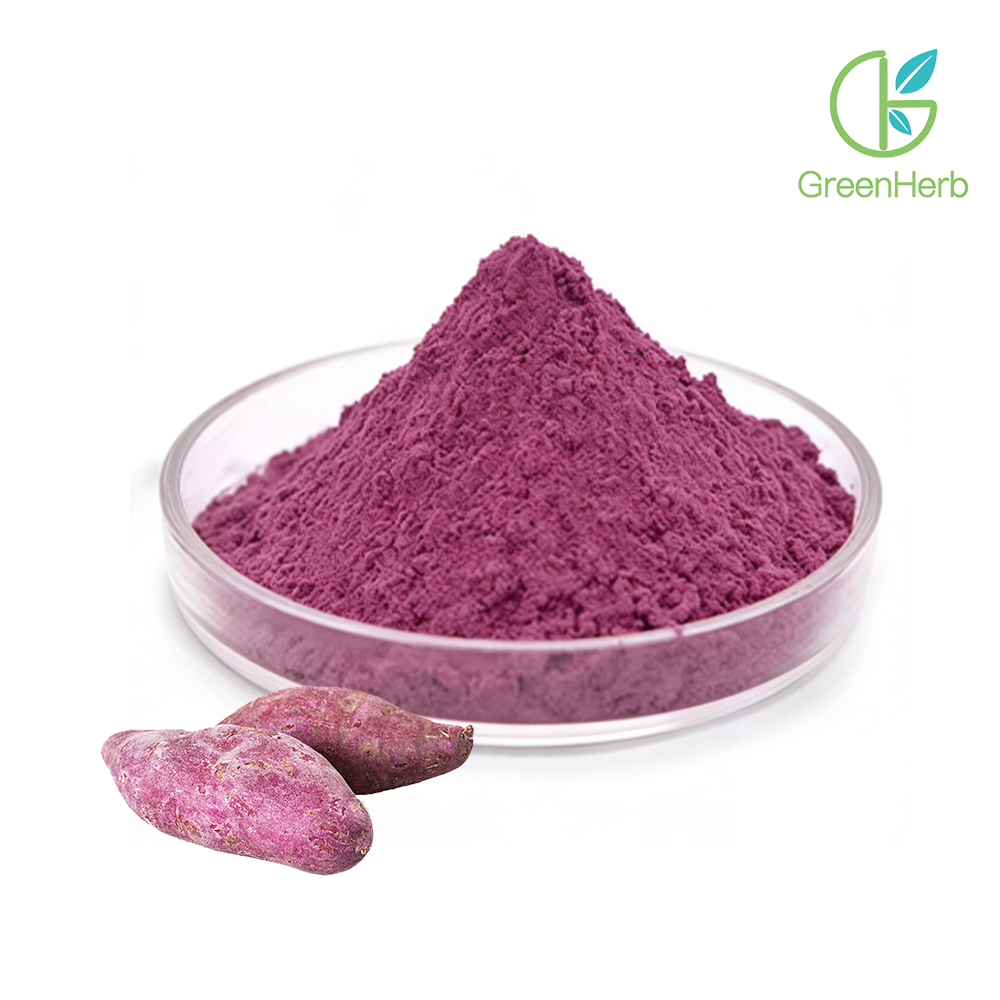 Purple Sweet Potato Powder raw material close-up view Purple Sweet Potato Powder raw material close-up view