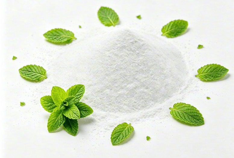 Stevia Extract close-up texture detail